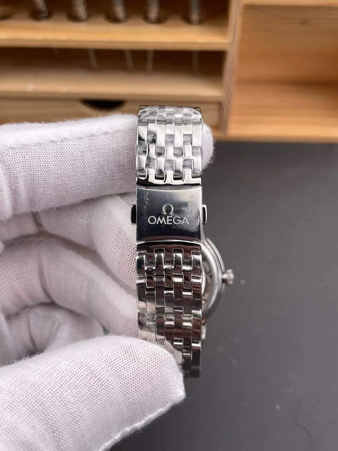 Stretchable CBD Factory Omega De Ville Prestige 40mm “Pine Green” (434.10.40.20.10.001) 1:1 Super Clone – DD8800 Movement 329